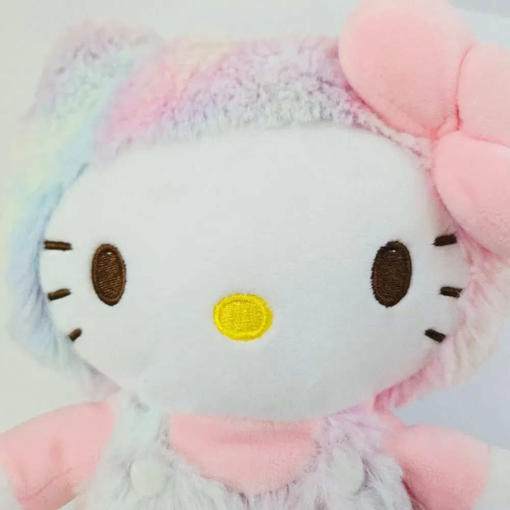 Japan Hello Kitty Sanrio Rainbow Sherbert Plush Stuffed Animal 8